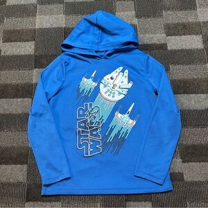 Blue Star Wars Hoodie size 8